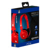 Audífono 4gamers PRO-4-40 for PS4 (Rojo)