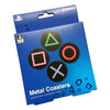 Set Posavasos Metálicos PlayStation Icons (Paladone)