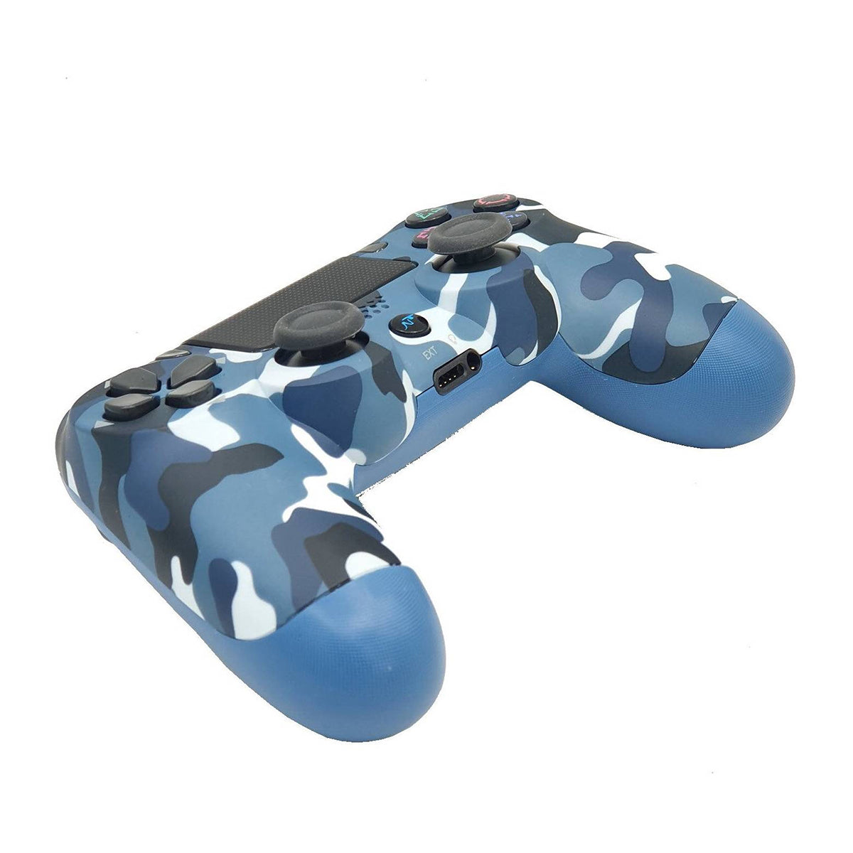 Control PS4 Alternativo Inalámbrico NjoyTech (Camuflaje Azul