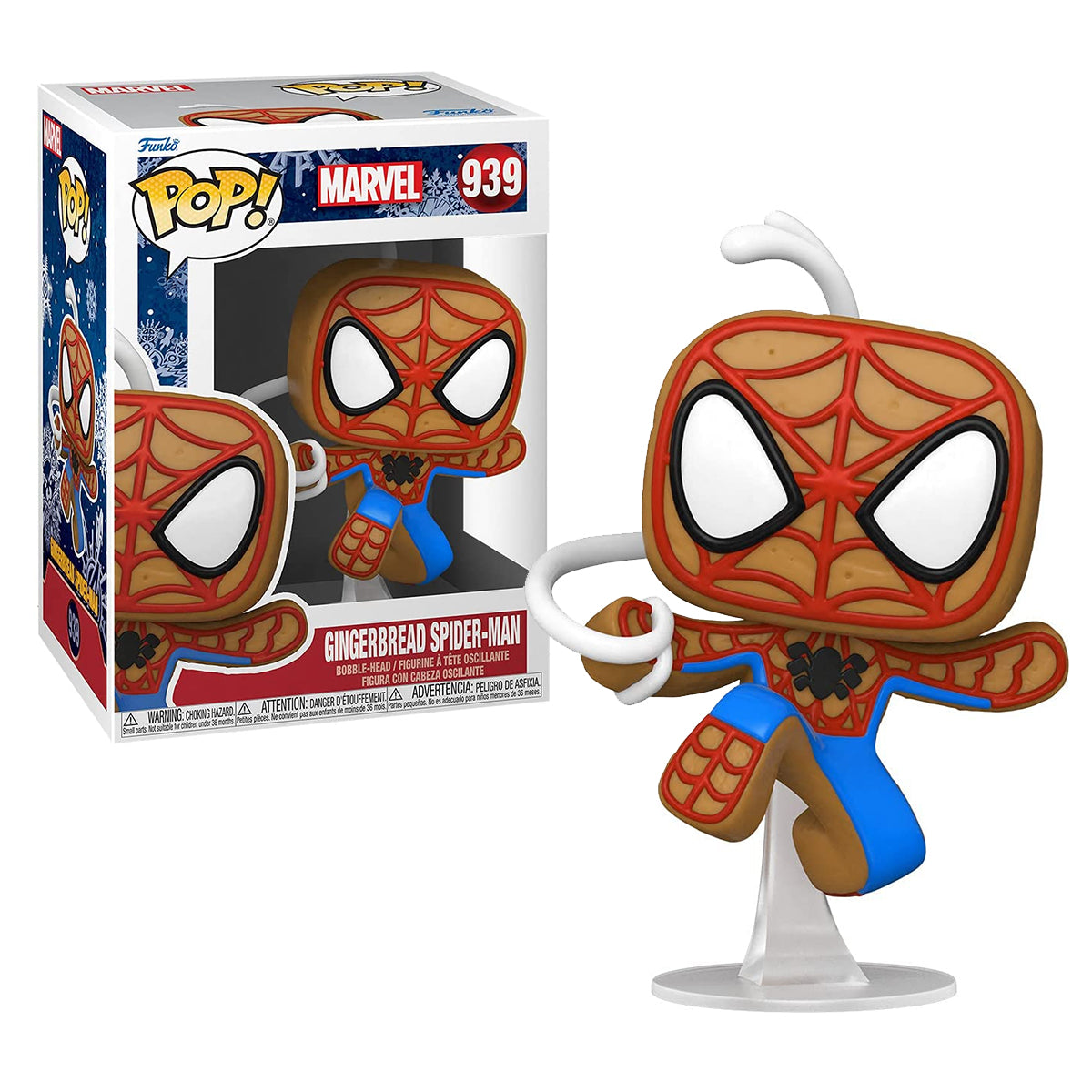 Funko POP! Marvel: Gingerbread Spider-Man – PLAYGAMES CHILE